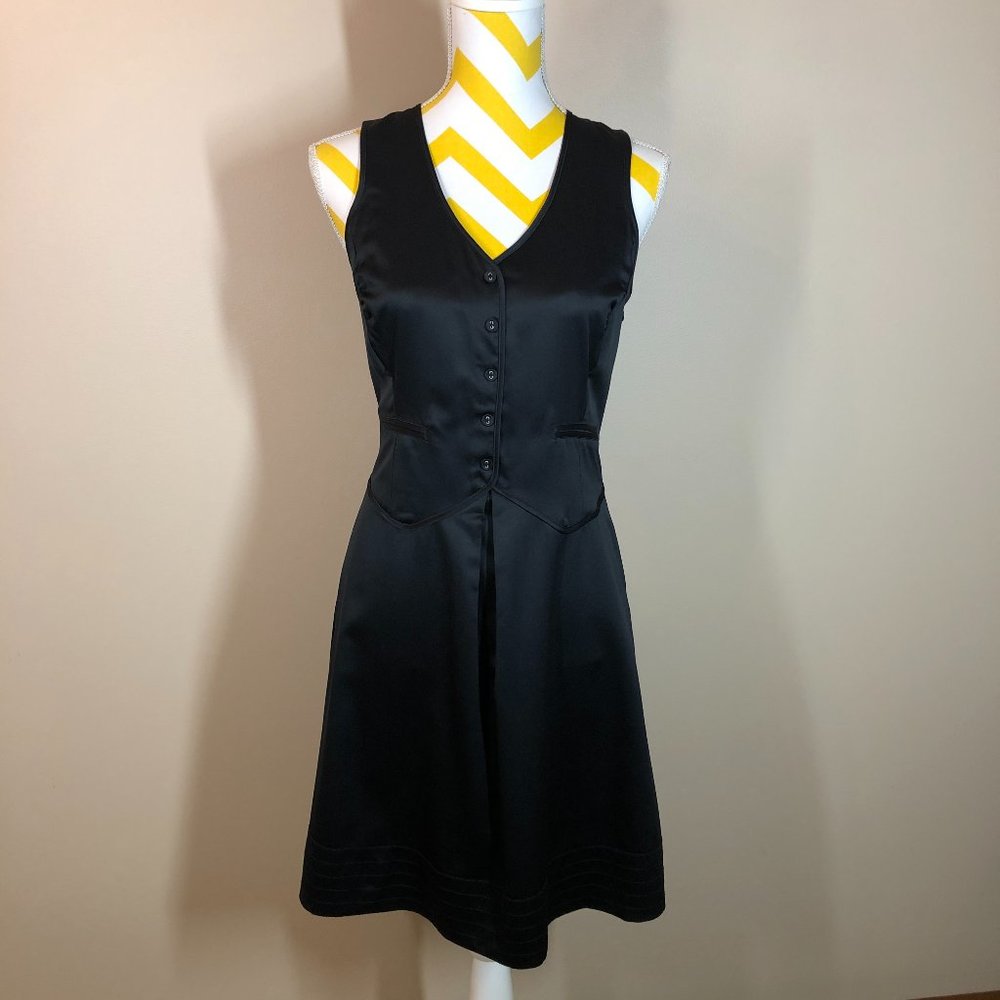 NWOT Richard Chai Black Dress size 5 (Juniors) Knee Length